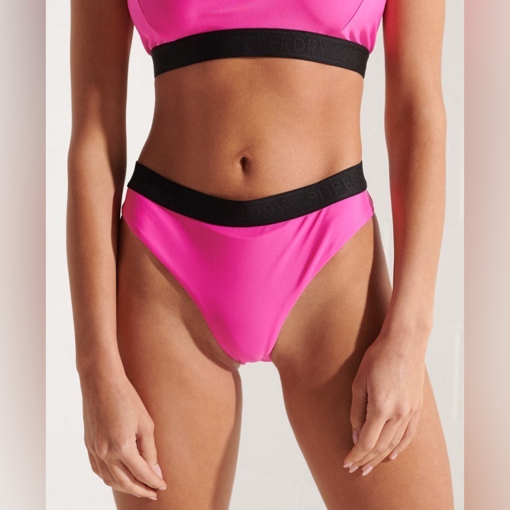 NWT - Superdry Sport Bikini Brief - Size 10
